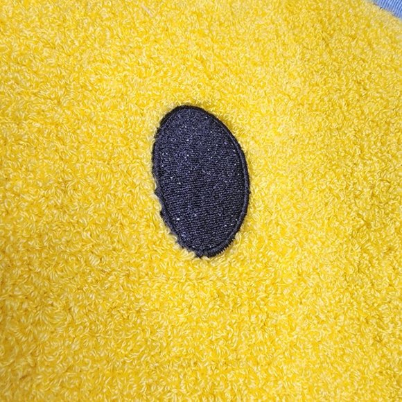 Too Ugly For L.A. Light Blue Denim One-Eyed Smiley Face Trucker Style Jacket - Picture 6 of 6